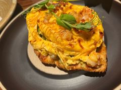 鲜虾牛油果嫩蛋可颂华夫-blend咖啡部落(卓悦中心店)