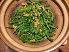 砂锅肉炒扁豆-青年公社烤鸭(熙悦天街店)