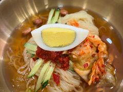 冷面-韩阳王石板烤肉