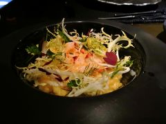 藏红花意大利烩饭配香料龙虾-AZUL by FUEL蓝色·法式酒馆(琶醍店)