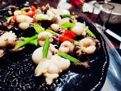 -东来菜馆•手抓海鲜家常菜•海鲜锅贴(鸽子窝店)