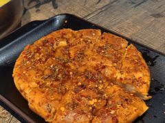 烤孜然油饼-叁宝烧烤 西安烧烤 领跑品牌(学府路店)