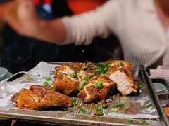 绿茶烤鸡-绿茶餐厅(蓝色港湾店)