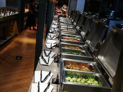 自助取餐区-比格比萨自助(国展店)