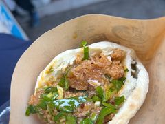 牛肉锅盔-周记古镇名小吃