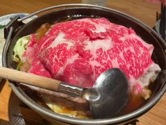雪花牛肉寿喜烧-Hatsune隐泉日式料理(三里屯太古里店)