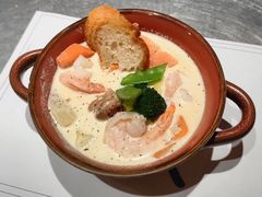 北海道奶油炖菜配法棍-火山屋台(新街口店)