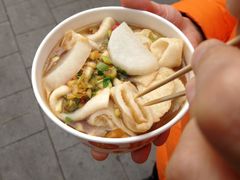 炒年糕-老太太海鲜鱼饼