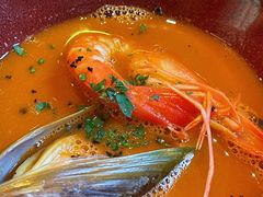 传统海鲜汤-BROWNSTONE布朗石西班牙餐厅(富城店)