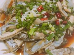 葱油蛏子-如意楼农家菜(雁荡山店)