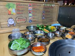 自助调料区-姜虎东白丁烤肉(苏州中心店)
