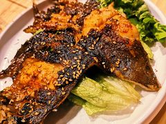 炭烤碟鱼头-大话小腰(鸟巢店)