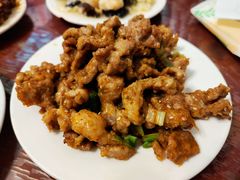 孜然羊肉-清真宏玉祥黄门脸餐厅(华荫东里店)