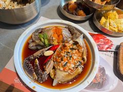 -草家酱蟹炭火烤肉店(珲春南路一店)