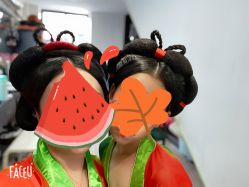 -后宫·古装汉服京剧儿童亲子全家福摄影