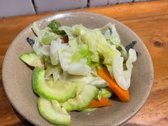 烫卷心菜-红猪卤肉饭(大西洋美食城店)