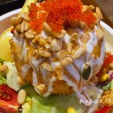 松软香甜，这次还点了爆浆炸弹土豆球