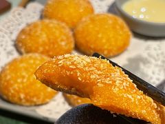 雪花南瓜饼-麻田会 ·鲜活现烹·牛蛙火锅(珠江新城维家思广场店)