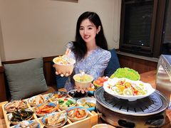 -明洞阿姨·韩式酱蟹烤肉·创意料理(三元桥店)
