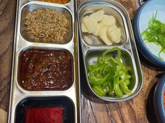 -明洞阿姨·韩式酱蟹烤肉·创意料理(三元桥店)