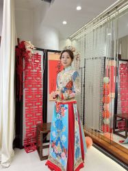 -懿沉香中式嫁衣礼服秀禾服龙凤褂马来褂旗袍总店