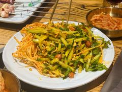 黄瓜拌干豆腐-河坝烧烤串城(银亭路店)