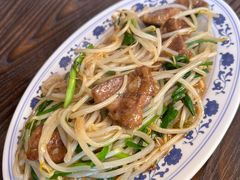 韭菜炒猪肝-拉面莊夢語＆中华料理八椿
