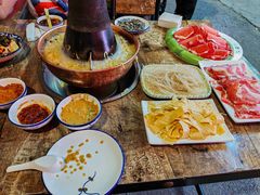 -老蜀铜火锅·酸菜脊骨·麻辣羊蝎子(热闹路店)