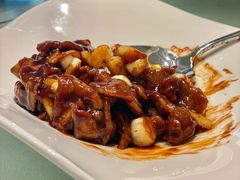蒜片小炒黄牛肉-山水阁中餐厅(沙河唯实交流中心)