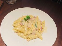 奶油蘑菇培根通心粉-Ambra Haus琥珀屋精酿餐厅(宝山店)