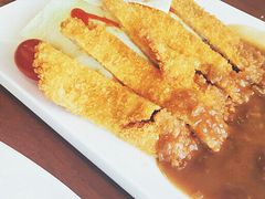 炸鱼排蛋包饭-韩礼年糕(飞虹路店)