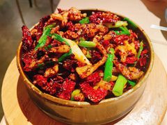 宫爆板筋-山石榴·贵州菜(丰盛里店)