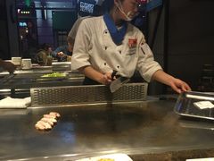 自助取餐区-尚雅铁板料理自助餐厅(乐松店)