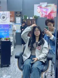 -藤野造型专业烫染接发