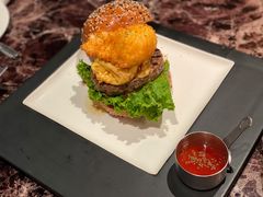 炸蛋汉堡-Lets burger非常汉堡·环球风味(蓝色港湾店)