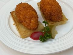 奶油鸡卷-小白桦西餐厅