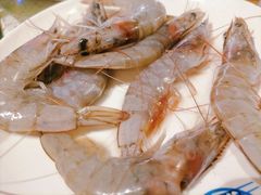 烤基围虾-爱客得牛排海鲜烤肉·火锅自助(春熙路黑金好店)
