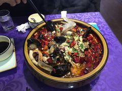 海鲜毛血旺-威海渔村(静安旗舰店)