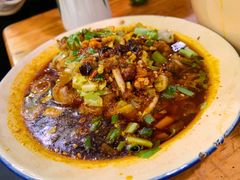烤脑花-拈签一笑黄牛肉辣卤串串