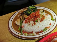 大力水手咖喱汉堡肉饭-Grinder 绞肉机汉堡(武定路店)