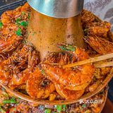牛蛙大虾生煎薯条兼并是一种什么体验❓