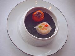 【23FA下午茶】黑松露蔬菜菌菇饺+蟹黄虾仁鸳鸯饺-杭州柏悦酒店·悅厅