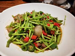 腊肉藜蒿-德叔阙里·衢州菜馆(月湖店)