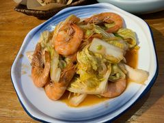 大虾烧白菜-1937青岛老味道·海肠捞饭·青岛菜(大鲍岛栈桥店)