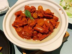 味噌板栗烧羊排-宏达宴老菜馆(群力第四大道店)