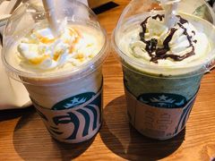 焦糖咖啡星冰乐-星巴克(宝山万达店)