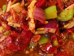 辣皮子爆牛肚拌面-丝路伊兰·兰州牛肉面(马连道店)