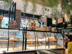 面包甜点陈列柜-托斯卡纳烘焙意大利餐厅(五天地店)