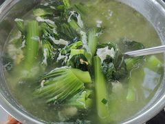 咸蛋芥菜汤-恒盛海鲜餐厅