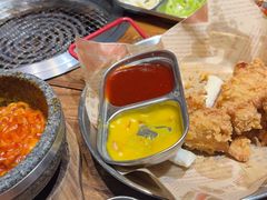 -明洞阿姨·韩式酱蟹烤肉·创意料理(三元桥店)